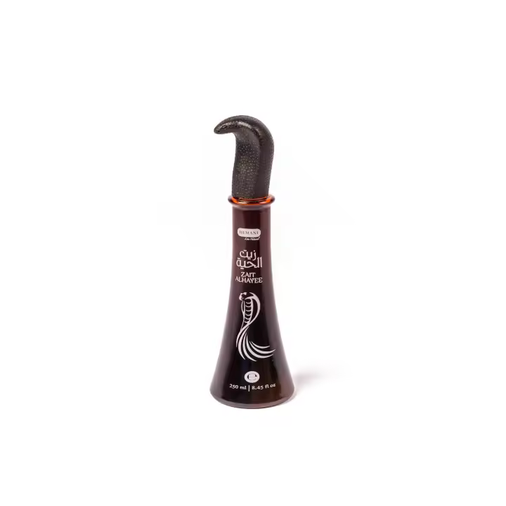 Aceite de Serpiente Hemani 120/250ml - Hidrata y Fortalece el Cabello - Poderoso contra la Caspa - Para todo tipo de cabellos - Rico en Vitaminas y Ácidos Grasos - Cosmética Árabe de Calidad - 2 Formatos - 1