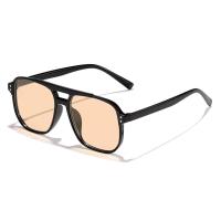 Gafas De Sol Vintage Unisex Grandes Cuadradas Marcas Diseñador Lente Negro UV400 Para Hombre Y Mujer Gafas De Moda Para Ciclismo - details 13