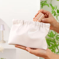 Bolsa De Maquillaje Impermeable Organizador De Perfume Y Labiales Gran Capacidad Accesorios De Viaje Cierre Automático Regalo - details 3