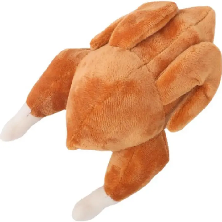 Nueva Juguete De Perro Interactivo En Forma De Pavo Felpa Suave Y Duradera Juguetes De Halloween Para Mascotas Seguros Para Morder Y Masticar - 1
