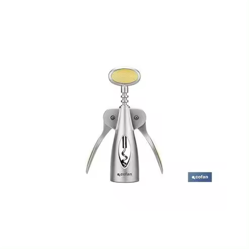 Cofan Sacacorchos Amarillo Modelo Sena 17x6,2x4,2 Cm - Utensilios de Cocina - 1
