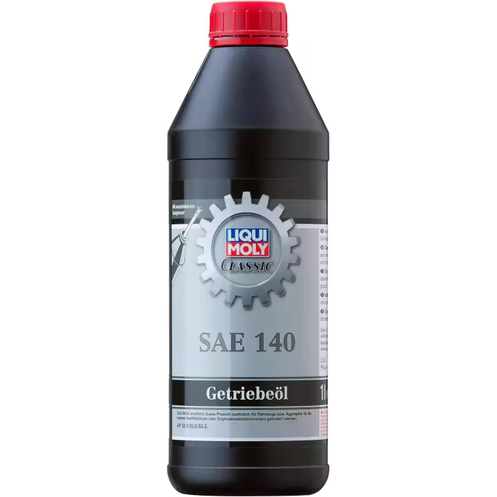 LIQUI MOLY Aceite para el cambio Classic SAE 140 | 1 L | Aceite de engranajes | Aceite hidráulico - 1