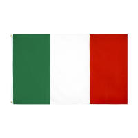 Bandera De Italia Verde Blanca Roja 60x90cm 90x150cm Material Poliéster Estilo Colgante Uso Decorativo - details 0
