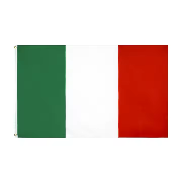 Bandera De Italia Verde Blanca Roja 60x90cm 90x150cm Material Poliéster Estilo Colgante Uso Decorativo - 1
