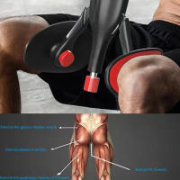 Entrenador De Muscles De La Pierna Hydraulico Equipo De Ejercicio Para El Piso Pelvico Fitness Al Aire Libre Marca No Origen China - details 3