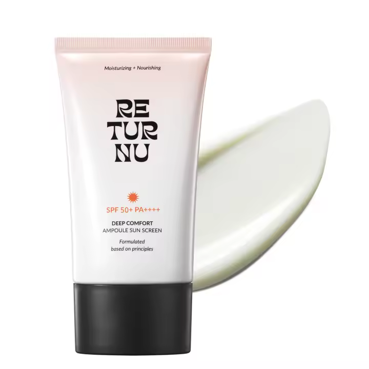 RETURNU Deep Comfort Ampoule Sun Screen SPF 50+PA+++ 50ml - 1