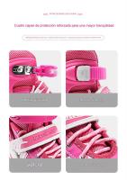 Patines en línea ajustables para niños con Rueda MOV S【31-34】M【35-38】  L【39-42】 - details 5