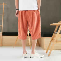 Pantalones Harem De Verano Para Hombres Talla Grande Cortos Joggers Estilo Chino Calf-Length Casuales Baggy Male Capris Trousers 8XL - details 4
