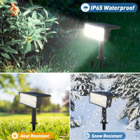 Lámpara Solar Exterior IP65 49LEDs 1pc Luz De Jardín Solar 3000K/6000K Farol Solar Para Pared Control Remoto Dimmer Incluido - details 10