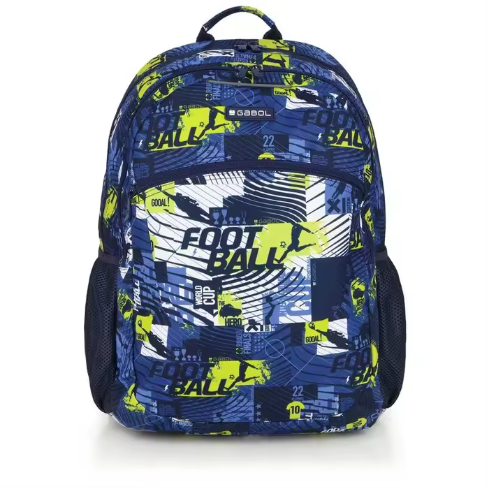 MOCHILA ESCOLAR GABOL BALL – ADAPTABLE A CARRO, IMPERMEABLE Y ERGONÓMICA - 1