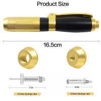 Pluma De Hialurón 2 En 1 Inyección Meso Reducción De Imperfecciones Arrugas Aumento De Labios Atomizador Con Presión Ajustable Para Cuidado De La Piel - details 8