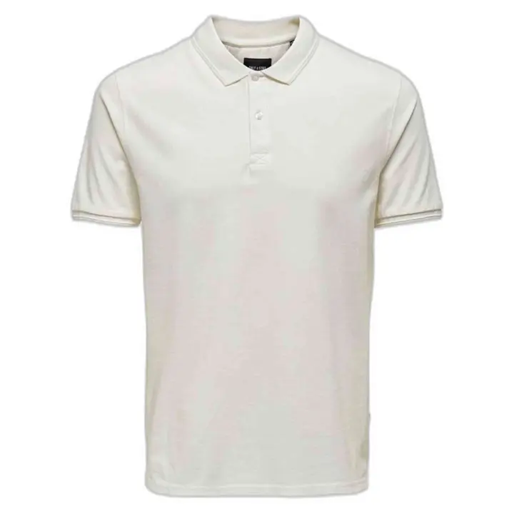 Polo de Manga Corta Only & Sons  para hombre en color blanco - 1