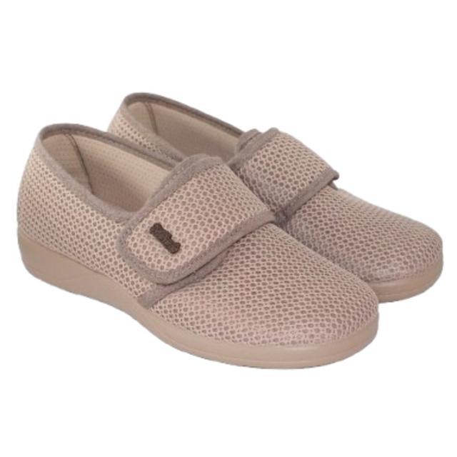 Zapatillas confort con velcro para mujer Transpirables y ligeras Tallas 35 a 42 Hechas en España Modelo 1160 DeValverde