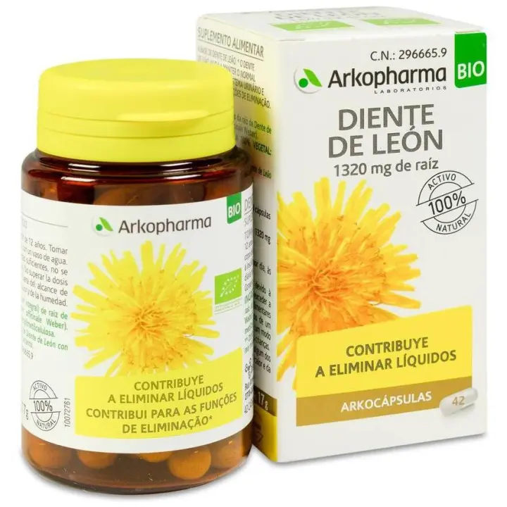 Arkopharma Arkocápsulas Diente De León, 42 Cápsulas - 1