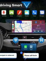 Reproductor Multimedia De Coche Universal Con Pantalla De 10.26'' WiFi Carplay Sin Cable Para Apple Y Android Resolución 1600x600 Soporte GPS Y Control Del Volante - details 0