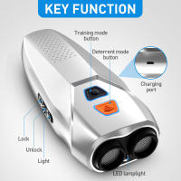 Dispositivo De Repelente De Animales Ultrasonido Para Perros Deterrante Anti-Ladridos Corrección De Comportamientos Malos 3 Modos Recargable - details 0