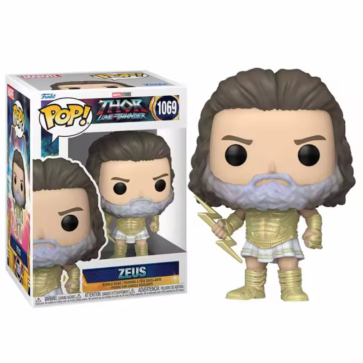 Funko Pop! Marvel Thor Love and Thunder, Zeus 1069 - 1