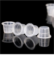 100pcs Copas De Tinta Para Tatuaje Desechables S/M/L En Plástico Transparentes Porta Pigmento Para Maquillaje Permanente Y Microblading Suministro De Tatuaje - details 7