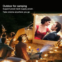 Proyector YT100 Portátil De Alta Calidad Para Exteriores Y Camping Soporta Mirroring Inalámbrico Para Teléfono Móvil Teatro En Casa Con Altavoz Integrado - details 14