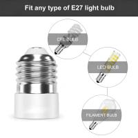 Soporte De Bombilla LED E27 Con Divisor 2 En 1/3 En 1/4 En 1/5 En 1 Soporte De Bombilla Base Socket Adaptador De Luz Para Lámparas - details 10