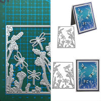 Molde De Stencil De Metal En Forma De Libélula Y Flor Para Decoración De Álbumes Y Manualidades Corte Y Embossing Para Papel - details 0