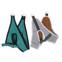 Cinturón De Tracción Cervical 1Pcs Correa Estiradora De Cuello Para Fixing De Vértebras Colores Gris Y Blanco Material Algodón Y ABS - details 3