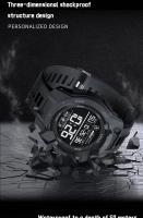 Reloj Digital SMAEL 8105 Deportivo LED Reloj De Pulsera Hombre 50m Impermeable Con Función De Parada El Tiempo Luz Retroiluminada Resistente Al Choque Para Hombres - details 5