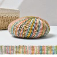 Hilo De Crochet Suave Para Invierno DIY Tejido a Mano Con Algodón Mohair Yarn Para Pasteles Ropa Gorro Cuello Largo - details 12