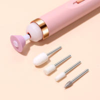 Set De Taladro Para Uñas Eléctrico Con Luz Y Batería Portátil Mini Herramienta De Manicura Para Eliminación De Gel - details 6