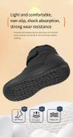 Botas De Ugg Estilo Invernal Para Niños Y Niñas Con Palmas Abiertas Y Forro Quilted Velcro Calientes Suela Antideslizante Para Frío - details 7