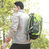 Mochila De Viaje Resistente Al Agua 40L Para Hombres Y Mujeres Bolsa De Ropa Para Senderismo Escalada Trekkking Con Portátil Y Bolsillo Para Botella De Aguadetails 28
