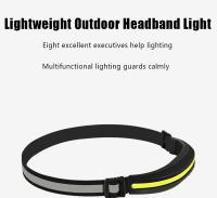 Lámpara Frontal COB LX300 Para Correr Luz Roja Y Blanca LED Recargable Por USB C Luz De Trabajo Para Senderismo Pesca Camping - details 6
