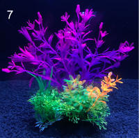 Plantas Artificiales Para Acuario 12 Tipos Adornos De Agua Maleza Ornamento De Planta Aquática Para Tanque De Peces Decoración De Hierba Accesorios 14cm - details 9