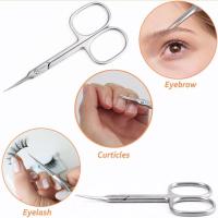 Tijeras De Acero Inoxidable Para Cutícula Con Punta Fuerte Herramientas De Eliminación De Piel Muerta Con Buho Ruso Para Manicura - details 1