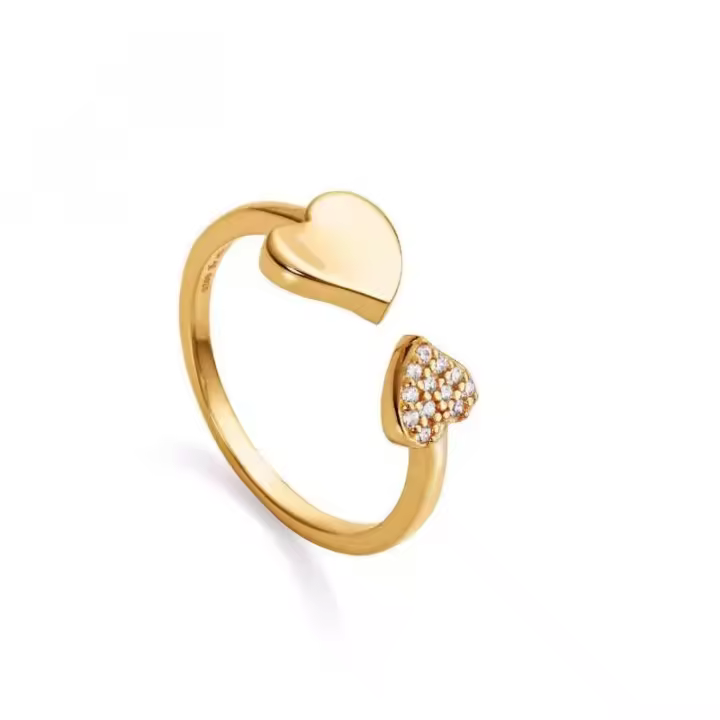 Anillo Viceroy 13125A013-36 mujer corazones - 1