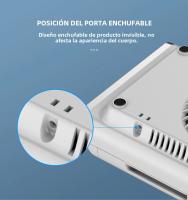 Aspiradora De Uñas Recargable De Alta Potencia Para Manicura Con Filtro Removible Y Ajustable Máquina De Manicura Multifuncional - details 8