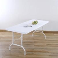 Mantel Rectangular Lavable Para Fiestas Al Aire Libre Y Camping Tamaño 4ft/6ft Elástico Y Ajustable Fabricado En Poliéster/Celulosa - details 7