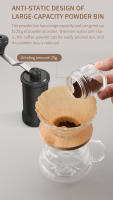 Molino De Café Manual Portátil Herramienta De Molienda De Polvo Para Hogar Utensilios De Café Conveniente Para Transportar - details 8