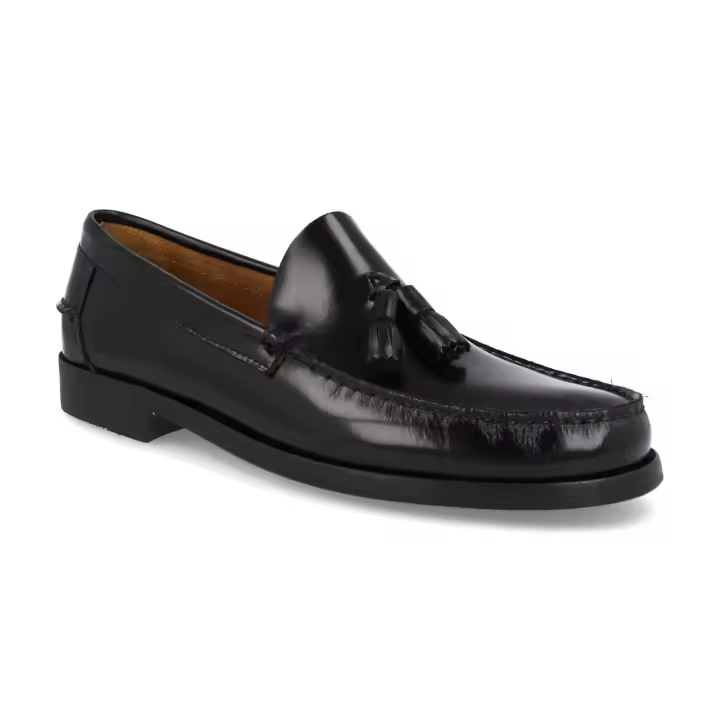 Mº4029 - DJ SANTA ZAPATO CABALLERO PIEL    COLORES : NEGRO , BURDEOS   TALLAS: 39 AL 46  CORTE EXTERIOR: PIEL FLORENTIK  FORRO INTERIOR: PIEL   PLANTILLA: PIEL   ALTURA TACÓN / CUÑA : 2,5 CM.  PISO : SUELA - 1
