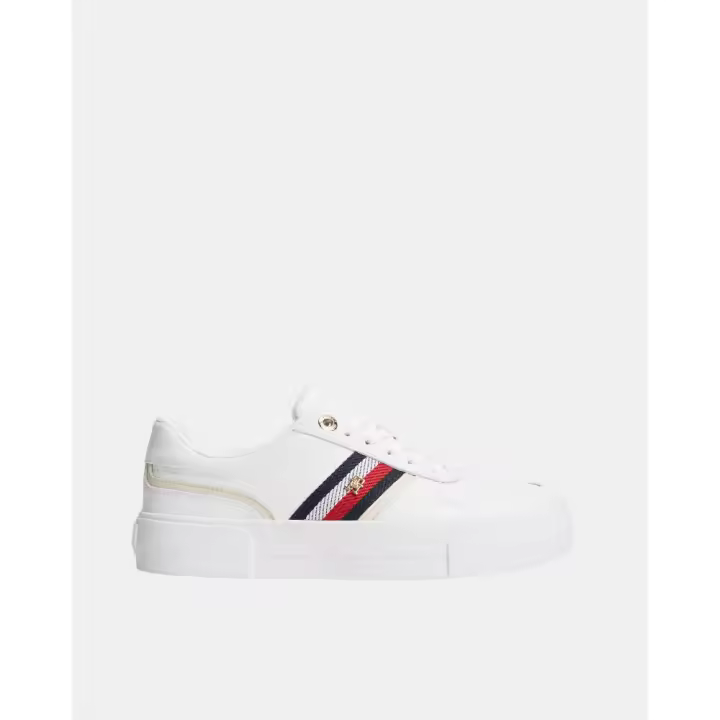 TOMMY HILFIGER FW0FW09603YBS Zapatillas Mujer Blanco - 1