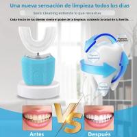 Cepillo De Dientes Eléctrico En Forma De U Ultrasonido 360 Grados Para Niños Y Adultos Blanqueamiento De Dientes Con Cerda De Silicona Automático - details 1