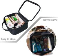 3 Piezas Neceser de Viaje Avion para Transporte Líquidos, Bolsa de Transporte, Bolsa de Cosméticos para Mujeres y Hombres - details 3
