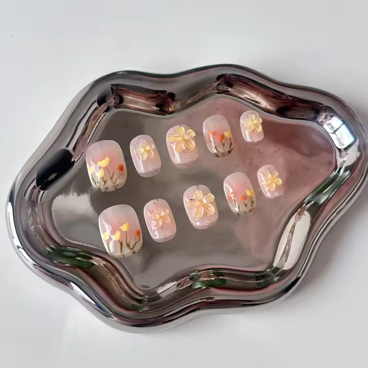 SA LLUNA 2x1 Regala 1 más Recibes 3unidades,pressonnails,efecto semi permanente y gel, no daña, quitar y poner ,uñas postizas - 1