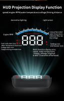 Proyector Digital HD M6S Para Coche Portátil HUD OBD2 Con Pantalla LED Automática Ajuste Plug And Play Monitor De Vehículo - details 2