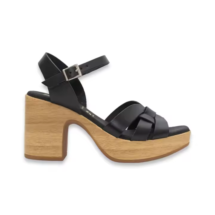 Calzado Sandalias marca Oh! My Sandals modelo 5387-Ne para mujer en color negro - 1