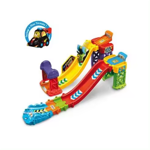 Vtech Circuito Tut Tut Bolidos Autopista 3 en 1 con Pistas y Accesorios para Jugar - 1