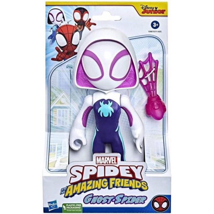 Marvel Spidey Figura Mega Mighty Ghost Spider Amazing Friends de Hasbro