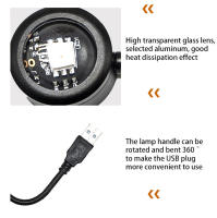 Lámpara De Noche USB LED Proyector De Rainbow Para Decoración De Habitación Luz De Ambiente Para Fotografía Y Decoración Del Hogar Regalos - details 7