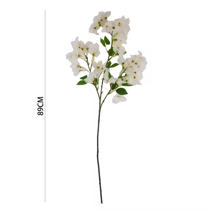 Poenia Arte Floral - Vara de Flor Buganvilla Artificial 89cm - REF 631068 - Pack de 2 - 1