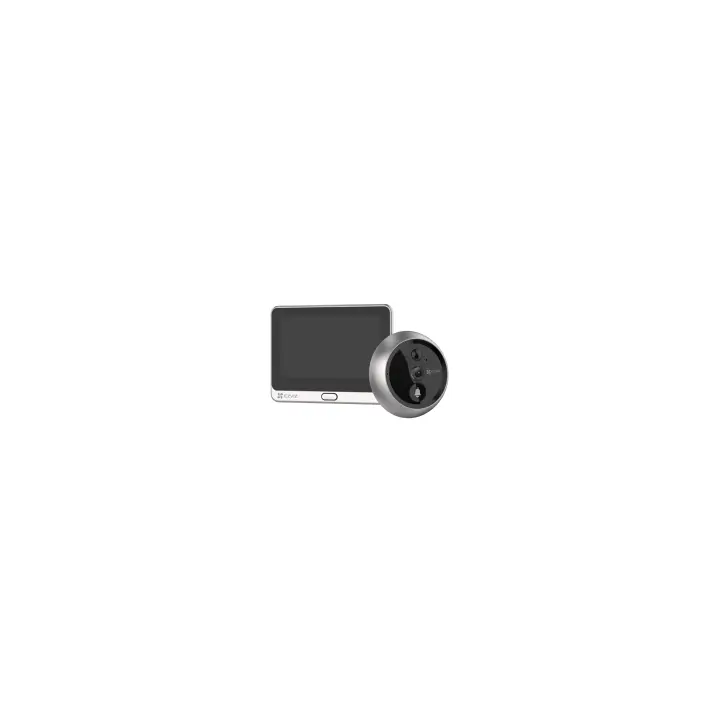 EZVIZ DP2 Mirilla inteligente con Resolución 2K, Pantalla táctil en color de 4,3 pulgadas, Batería recargable de 4600 mAh,Compatible con tarjetas microSD (de hasta 512 GB) - 1